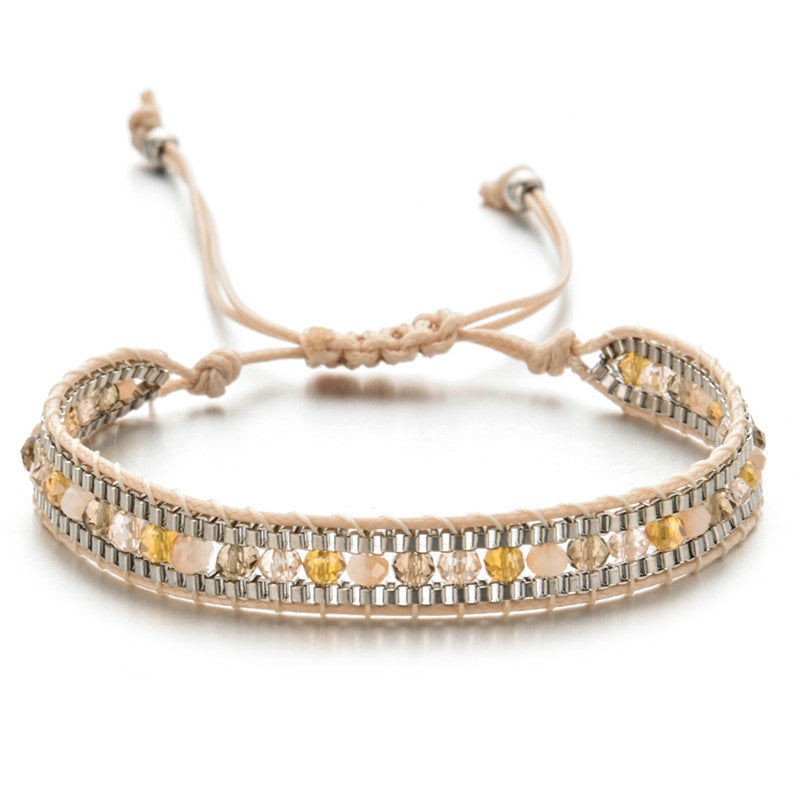 Hand-woven good luck bracelet