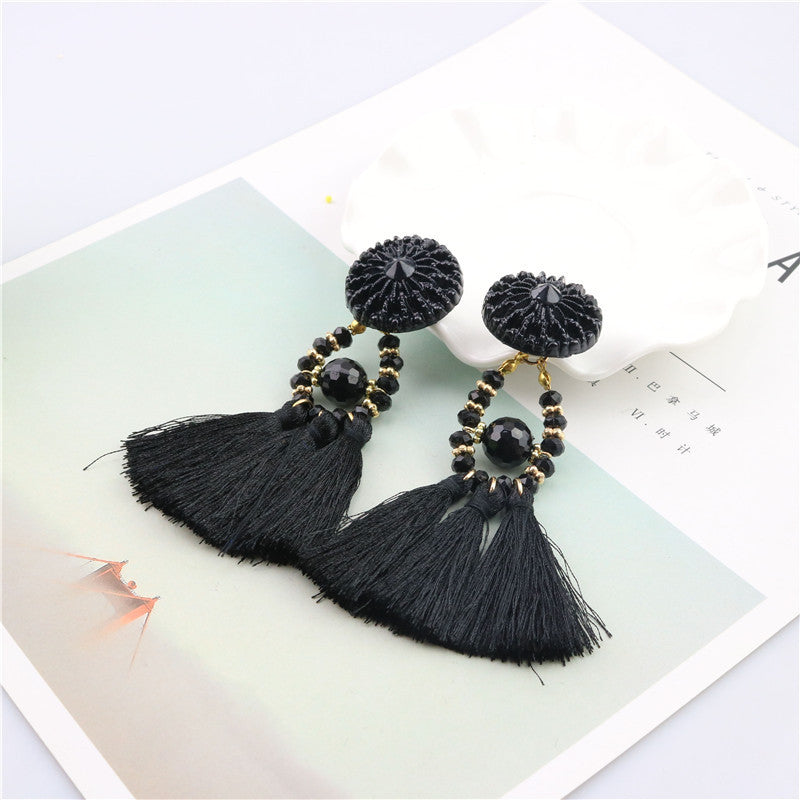 Bohemian cultural earrings