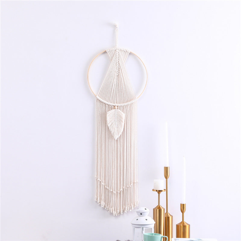 Leaf Macramé Wall Hanging Tapestry