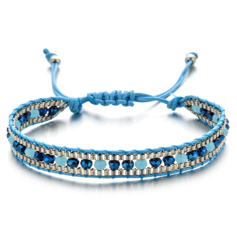 Hand-woven good luck bracelet