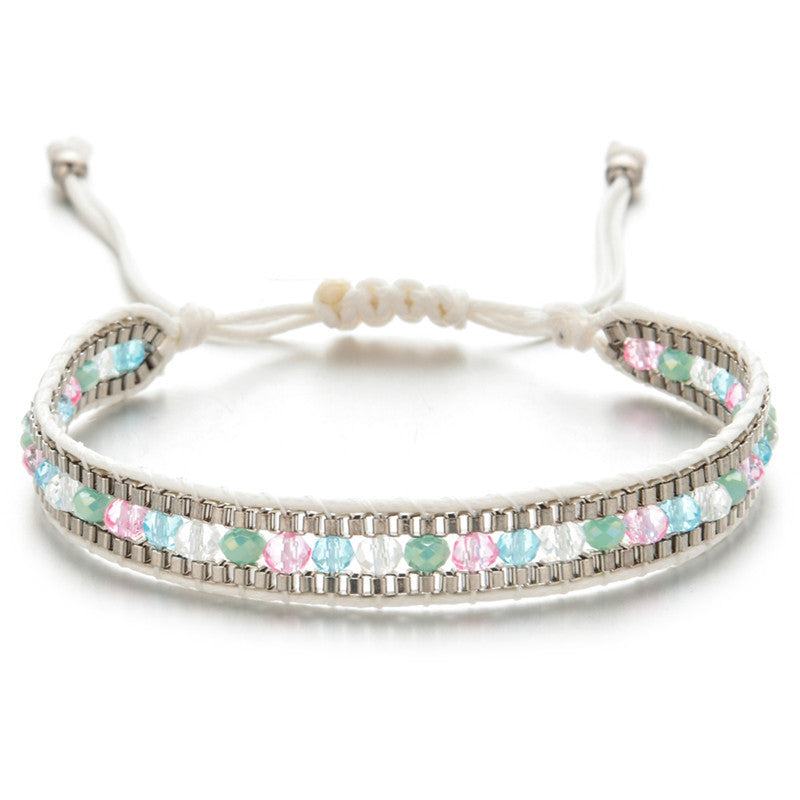 Hand-woven good luck bracelet