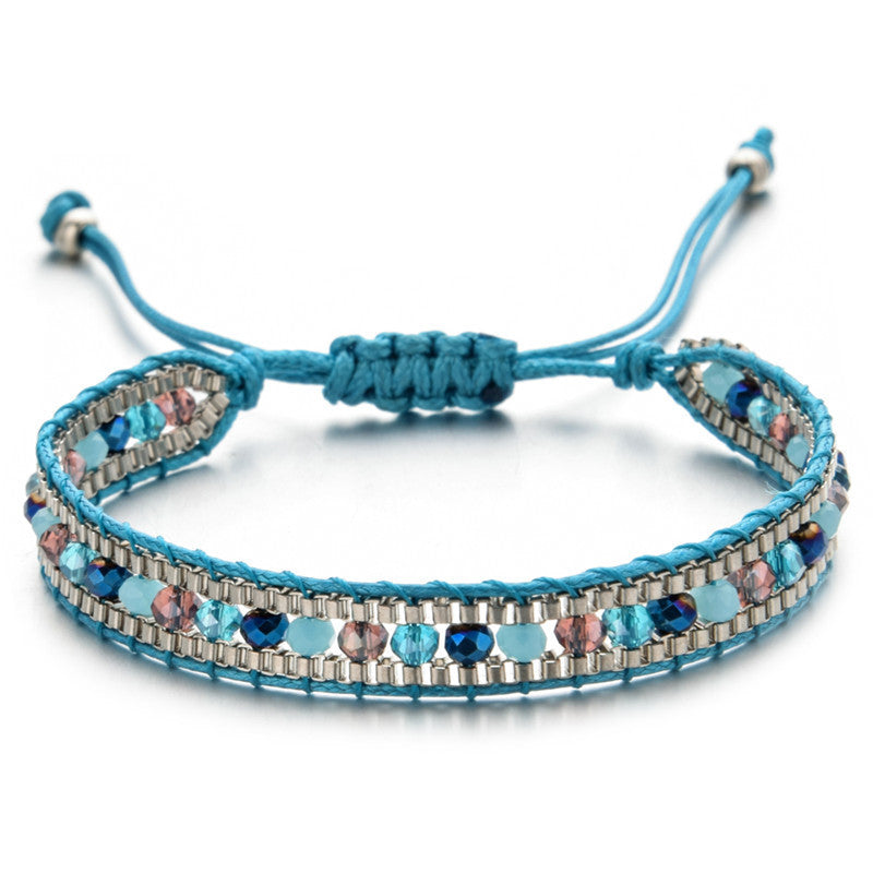 Hand-woven good luck bracelet