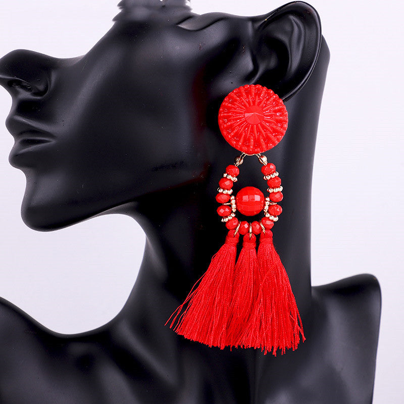 Bohemian cultural earrings