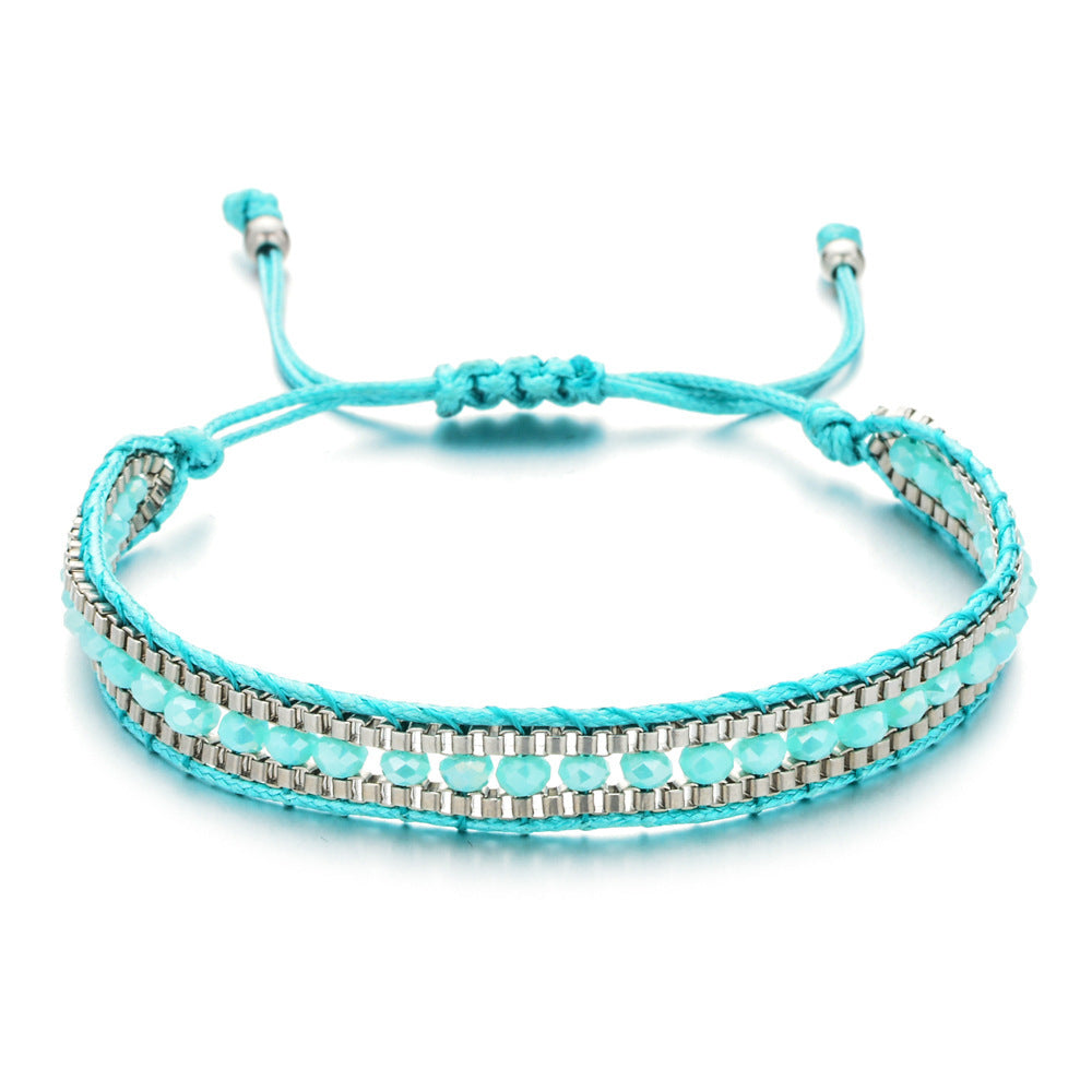 Hand-woven good luck bracelet