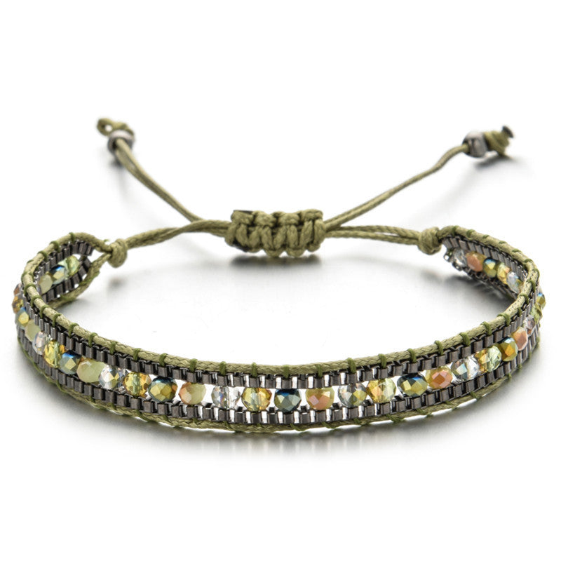 Hand-woven good luck bracelet