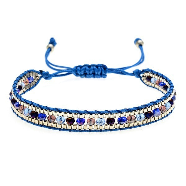 Hand-woven good luck bracelet