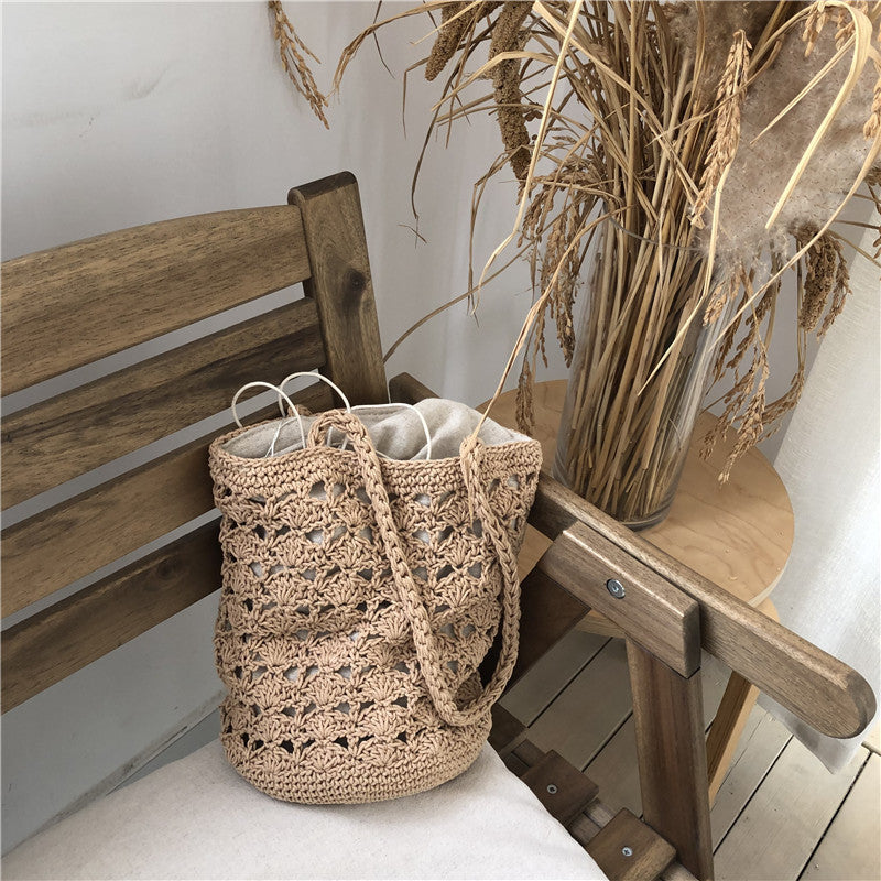 Handmade Hemp Rope Woven Women's Bag