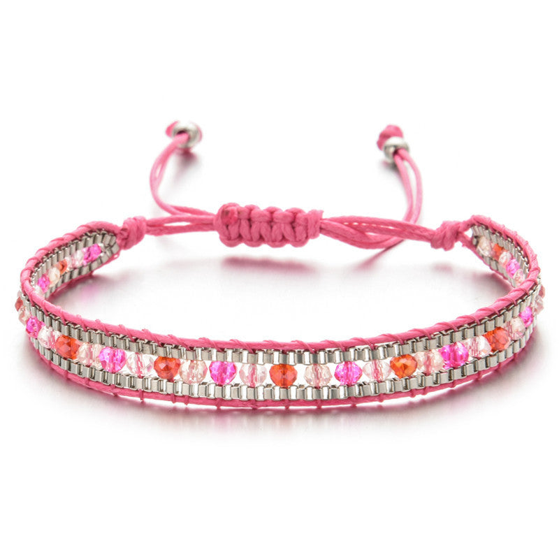 Hand-woven good luck bracelet